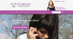 Desktop Screenshot of addadvocate.com